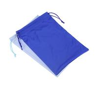 PATIKIL Sci Maschera Borsa, 2 Pezzi Borsa per Occhiali 18cm x 27cm Custodia Maschera Morbida Coulisse per Occhiali Sole Vista Obiettivi Fotocamera, Blu Pallido/Blu