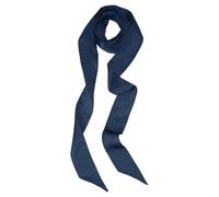 PATIKIL Sciarpa a Nastro Elegante, Sciarpa Sottile Tinta Unita, Fazzoletto da Collo Lungo Pura Seta, Cintura, Fascia Capelli, Fascia Capelli, Cravatta a Nastro per Donna, Blu Navy