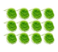 PATIKIL Sciarpe da Ballo, 12pz Sciarpe Quadrate da Giocoleria 60cm x 60cm per Giochi Ballo Musica Magia Attività Performance Abbigliamento, Verde