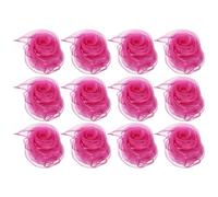 PATIKIL Sciarpe da Ballo, 12pz Sciarpe Quadrate da Giocoleria 60cm x 60cm per Giochi Ballo Musica Magia Attività Performance Abbigliamento, Rosso Prugna Chiaro