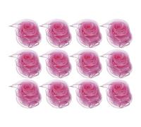 PATIKIL Sciarpe da Ballo, 12pz Sciarpe Quadrate da Giocoleria 60cm x 60cm per Giochi Ballo Musica Magia Attività Performance Abbigliamento, Magenta