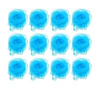 PATIKIL Sciarpe da Ballo, 12pz Sciarpe Quadrate da Giocoleria 60cm x 60cm per Giochi Ballo Musica Magia Attività Performance Abbigliamento, Cielo Blu
