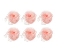 PATIKIL Sciarpe da Ballo, 6pz Sciarpe Quadrate da Giocoleria 60cm x 60cm per Giochi Ballo Musica Magia Attività Performance Abbigliamento, Pesca