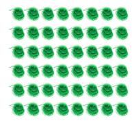 PATIKIL Sciarpe da danza, 48 pezzi, quadrate, da giocoleria, 61 x 50 cm, per movimento musicale, accessori per giocare a giocoleria magica, verde erba