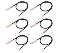 PATIKIL Sensore Temperatura Ntc 10K, 6 Pz 15.7" 1% 3950 Sonda Temperatura Rame Impermeabile Sensore Temperatura Digitale Trasmettitore Temperatura Estensione per Frigorifero