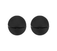 PATIKIL Smorzatore di Vibrazioni per Tennis 0.7 Pollici, 2 Pezzi Smorzatore di Vibrazioni per Racket da Tennis in Silicone per Racket da Tennis, Nero