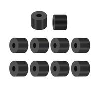 PATIKIL Spacer Gomma Multiuso, 10 Pz 0.4"Id x 1"Od x 0.8"T Cuscinetti Isolanti Antivibrazioni Rotondi Neoprene Boccole Gomma Isolante Rondelle Distanziatrici per Bulloni Hvac Accessori