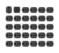 PATIKIL Spacer Gomma Multiuso, 30 Pz 0.2"Id x 0.7"Od x 0.6"T Cuscinetti Isolanti Antivibrazioni Rotondi Neoprene Boccole Gomma Isolante Rondelle Distanziatrici per Bulloni Hvac Accessori