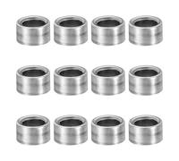 PATIKIL Spacer in Acciaio M8, 24 Pz Spaziatori Metallici Acciaio 8mm Id x 12mm Od x 7mm L Vite Distanziale in Acciaio Carbonio Distanziatore Rotondo per Bulloni da 5/16in o M8