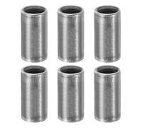 PATIKIL Spacer in Acciaio M8, 6pz Spaziatori Metallici Acciaio 8mm Id x 12mm Od x 25mm L Vite Distanziale in Acciaio Carbonio Distanziatore Rotondo per Bulloni da 5/16in o M8