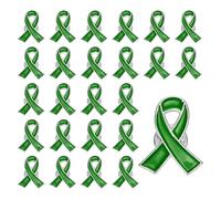 PATIKIL Spille A Nastro Verde Foresta, 25 Pcs Spille Sensibilizzazione Con Fermaglio A Pressione Sicuro Spilla Smaltata Per Eventi Di Raccolta Fondi A Sostegno Di Cause Pubbliche