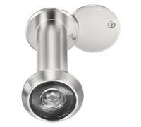 PATIKIL Spioncino per Porta da 9/16" Spioncino Porta a 180 Gradi Adatto per Spioncino da 2-3/16" a 2-3/4" con Copertura per Privacy Rotante per Casa, Ufficio, Hotel, Cromato