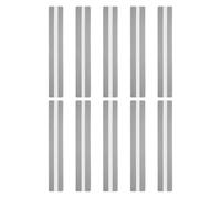 PATIKIL Strisce di Lettura Guidate, 10pz Segnalibri Colorato Sovrapposizione Segnalibro Riduzione Stress Visivo Insegnante Forniture Didattiche per Classe, Grigio