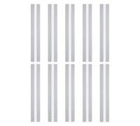 PATIKIL Strisce di Lettura Guidate, 10pz Segnalibri Colorato Sovrapposizione Segnalibro Riduzione Stress Visivo Insegnante Forniture Didattiche per Classe, Trasparente
