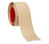 PATIKIL Striscia Transizione Autoadesiva per Pavimenti Nastro Rivestimento in Laminato Vinilico per Unire Fessure Pavimento Porte Moquette Piastrelle, Venature Legno Acero (50mm x 1m)