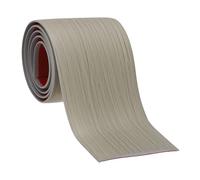 PATIKIL Striscia Transizione Autoadesiva per Pavimenti Nastro Rivestimento Laminato Vinilico per Unire Fessure Pavimento Porte Moquette Piastrelle, Venature Legno Color Cachi (76mm x 1m)