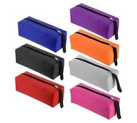 PATIKIL Strumento Borsa Astuccio Cerniera, 7pz Piccolo Borse Tela Strumenti Organizzatore Astucci Arrotolato per Conservazione Dovere Pesante Cintura Elettricista Cerniera(9.8" x 3.3")