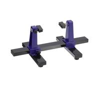 PATIKIL Supporto PCB Regolabile Supporto Per Circuito Stampato Strumento Con Rotazione A 360° Per Saldatura Dissaldatura E Riparazione Di Circuiti Stampati 6.5x11.8" Blu