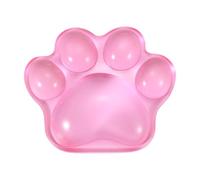 PATIKIL Supporto Polso In Gel Per Mouse A Forma Di Zampa Ergonomico Rosa | Per Computer Gaming Ufficio Casa, Tappetino Mouse Morbido, Silicone, Di Cane, Cuscino, Comodo