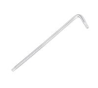 PATIKIL T15 Torx Chiave Chiave, 2pz Antimanomissione Anti Manomissione Forma L 4" Lungo Braccio Stella Punta, CR-V Acciaio