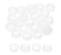 PATIKIL Tappi in Silicone 0.91"/21mm, 25Pz Tappo di Ricambio Trasparente Tappi Plastica Bottiglie, Tappi per Bottiglie Vetro e Plastica per Olio Liquido, Trasparente