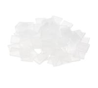 PATIKIL Tappi Silicone da 10mm per Cucito, 80Pz Stecche per Corsetti Corsetto Stecca Suggerimenti per l'Osso a Spirale Corsetto Colletto per Osso Poliestere, Bianco