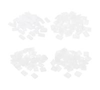 PATIKIL Tappi Terminali Silicone per Cucito, 200Pz Punte a Spirale per Stecche Corsetti per Colletti, Applicabili a Stecche Poliestere 6/8/10/12mm, Trasparenti