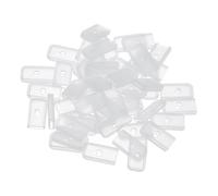 PATIKIL Tappi Terminali Silicone per Cucito, 200Pz Punte a Spirale per Stecche Corsetti per Colletti, Applicabili a Stecche Poliestere 6mm, Trasparenti