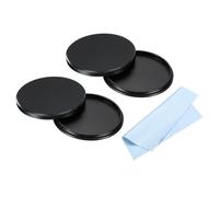 PATIKIL Tappo Obiettivo 46mm, 2 Pz, Copri Copriobiettivo per Fotocamera Tappo Universale in Metallo per Filtro Obiettivo Panno per La Pulizia, per Fotografia e Filtri Obiettivo