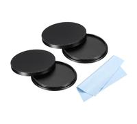 PATIKIL Tappo Obiettivo 49 Mm, 2 Pz, Copri Copriobiettivo per Tappo Universale Metallo Filtro Obiettivo, Custodia Protettiva Anteriore Panno per La Pulizia per Fotocamera
