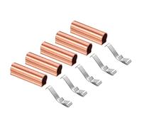 PATIKIL Temperatura Senor Sonda Rame Manicotto, Saldatura Rame Tubo con Inossidabile Molla Rondella per Rame Testa Sensibile Temperatura Sensore, 10pz