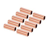 PATIKIL Temperatura Senor Sonda Rame Manicotto, Saldatura Rame Tubo per Rame Testa Sensibile Temperatura Sensore per Aria Condizionatore Frigorifero, 10pz