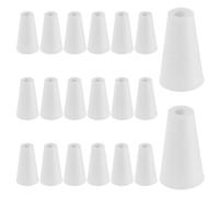 PATIKIL Tenda Tirare Corda Pomelli 20pz Plastica Finestra Cenda Bianco