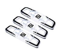 PATIKIL Tennis Racchetta Vibrazione Smorzatore, 3pz Morbido Silicone Racchetta Shock Ammortizzante Corda Smorzamento, Nero