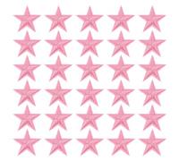 PATIKIL Termoadesive Toppe 33pz 5 Stella Cuci Toppe Ricamate Toppe Applique Abbellimenti per Abbigliamento Giacche Cappello Zaino Riparazioni Decorazioni Luce Rosa