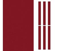PATIKIL Tessuto per Biliardo 9ft, Feltro per Tavolo Biliardo Professionale con 6 Strisce Panno, Accessori Ricambio in Panno Biliardo per Bar Club, Rosso