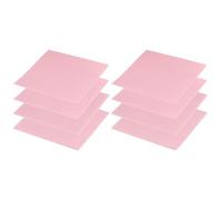 PATIKIL Thermal Pads 100x100mm, 0.5mm+1mm+1.5mm+2mm, 8 Pack Cuscinetti Termici in Silicone per CPU GPU IC PCIe M.2 2280 SSD NVMe Dissipatore di Calore, Rosa