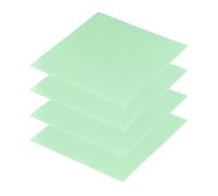 PATIKIL Thermal Pads 100x100x0.3 mm, 4 Pezzi Cuscinetti Termici in Silicone per Dissipazione CPU GPU IC PCIe M.2 2280 SSD NVMe Dissipatore, Verde