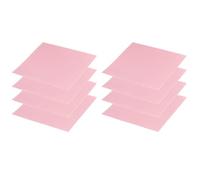 PATIKIL Thermal Pads 100x100x0.3 mm, 8 Pezzi in Silicone per Raffreddamento CPU GPU IC PCIe M.2 2280 SSD NVMe Dissipatore, Rosa
