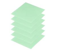 PATIKIL Thermal Pads 100x100x0.5mm, 6 Pezzi Guarnizioni Termiche in Silicone per Raffreddamento CPU GPU IC PCIe M.2 2280 SSD NVMe Dissipatore, Verde