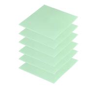 PATIKIL Thermal Pads 100x100x1.5mm, 6 Pezzi Guarnizione Termica in Silicone per Dissipazione CPU GPU IC PCIe M.2 2280 SSD NVMe Dissipatore, Verde