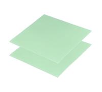 PATIKIL Thermal Pads 100x100x1mm, 2 Pezzi Pastelle Termiche in Silicone per Raffreddamento CPU GPU IC PCIe M.2 2280 SSD NVMe Dissipatore, Verde