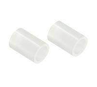 PATIKIL Tondo Distanziale Rondella, 200pz Nylon 5mm ID x 7mm OD x 10mm L per M5 Viti Blocco Stampante 3D TV Parete Montaggio Elettrico Presa, Bianco