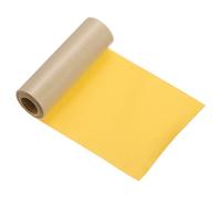 PATIKIL Toppe Autoadesive in Nylon 150x6cm, Toppe di Riparazione Impermeabile Adesive per Tessuti Piumino Giacca Riparare per Kit Decorazione per Riparazioni Tende per Indumenti, Giallo