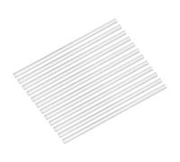 PATIKIL Tubi in Vetro da 8 Pollici, 12pz Tubi in Vetro Borosilicato Lunghi Tubi per Soffiatura Vetro Tubi in Vetro Industriale per Produzione Vetro Fai da Te, Trasparente