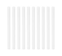 PATIKIL Umidificatore Cotone Filtro Bastoncini, 10pz Ricarica Bastoncini Filtro Stoppini Sostituzione per USB Mini Umidificatori Portatile Diffusore (4.72" x 0.28"), Bianco