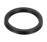PATIKIL Ush Radiale Albero Guarnizione 45mm x 55mm OD x 6mm Larghezza Nitrile Gomma Olio Guarnizione per Cuscinetto Albero Olio Pompe Motori Nero