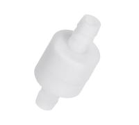 PATIKIL Valvola Ritegno rigo Unidirezionale Tubo Flessibile 5/16", Valvola Arresto Acqua Plastica Senza Ritorno Resistente Ozono per Acquario Giardino Carburante Olio Aria Gas, Bianco