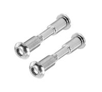 PATIKIL Vite a Bullone Fisso, 2Pz Vite Bloccaggio Dell'Albero Pieghevole Vite Fissaggio Luogo Pieghevole Parti Ricambio Compatibili per Monopattini Elettrici M365, Argento