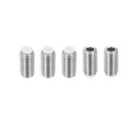 PATIKIL Vite Senza Testa M10x20mm, 5pz Acciaio Inossidabile 304 Testa Esagonale Metrica, Punta a Tazza, Viti Senza Testa a Esagonale, Ferramenta con Attacco Esagonale Interno